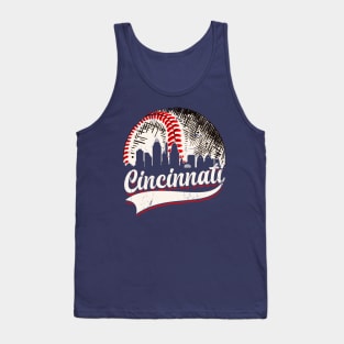 Vintage Cincinnati baseball Tank Top